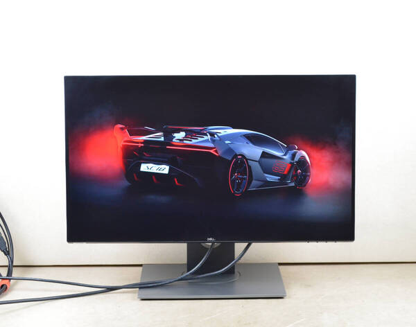 6119 超狭額ベゼル DELL 25型ワイド U2518D WQHD 2560x1440 ゲーミング HDMI/DP 回転・従型表示 IPSパネル LED ディスプレイ