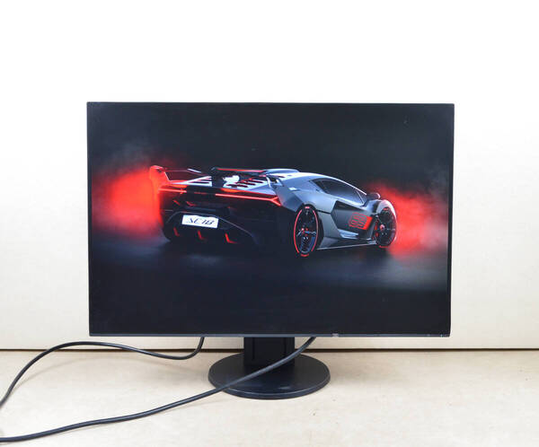 6104 超狭額ベゼル EIZO EV2456 24.1型ワイド 使用時間1045h WUXGA 1920x1200 HDMI IPS 回転 スピーカー LED ディスプレイ