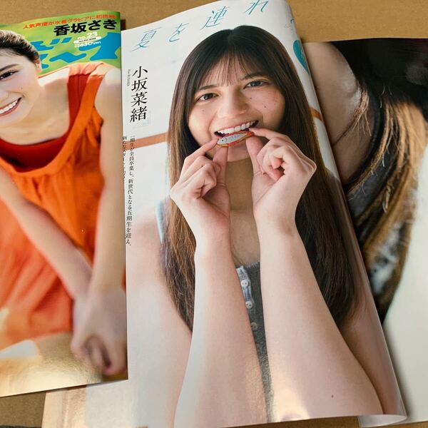 週刊プレイボーイ 小坂菜緒 ポスター グラビア 応募券なし