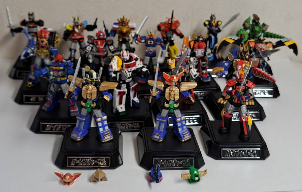 スーパーロボットアーカイブ1 全12種セット 当時物 Yahoo!オークション -「スーパー戦隊ロボアーカイブ」の落札相場
