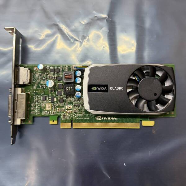NVIDIA Quadro 600 DDR3 1GB PCIe 2.0 x16【動作確認済】GPU グラフィックボード グラボ