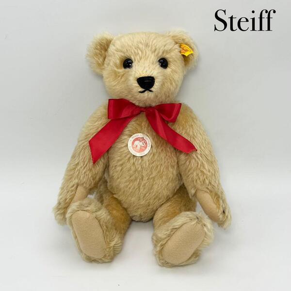Steiff シュタイフ テディベア くま ぬいぐるみ 鳴き笛 1909 ドイツ製 約33cm コレクション