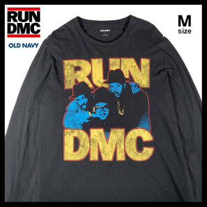 【USED】RUN DMC ロンT バンドT OLD NAVY 長袖 古着 ブラック ( Mサイズ ) ☆送料無料☆