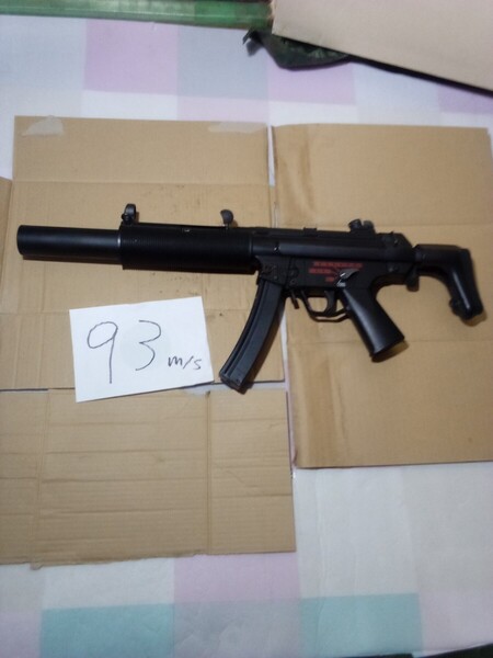 93m/s マルイスタンダード電動ガンMP5SD6 美品 送料込み