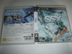 中古 PS3 SSX 動作保証 同梱可