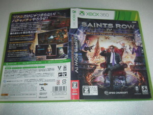 中古 XBOX360 セインツロウ IV ウルトラ スーパー アルティメット デラックス エディション 動作保証 同梱可