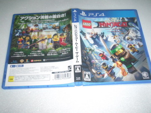 中古 傷有 PS4 LEGO ニンジャゴー ムービーザ・ゲーム 動作保証 同梱可