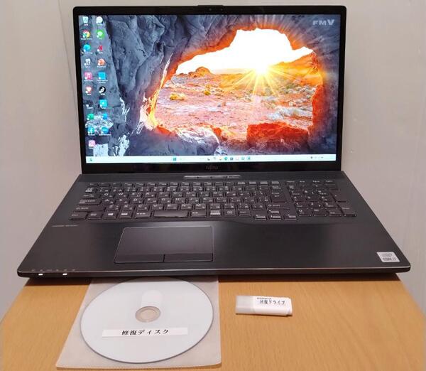 2021年10月 発売! 富士通 10世代Core i7 SSD1TB+HDD1TB メモリ16G DVD 17.3インチ フルHD