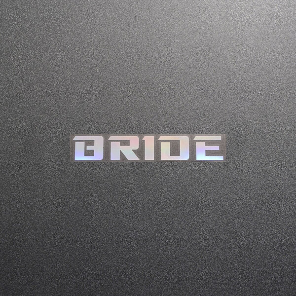 【文字だけ残るタイプ】BRIDE ブリッド カッティングステッカー オーロラ 1枚 縦18mm×横110mm | 新品 | 未使用 | 切文字 | 切り文字