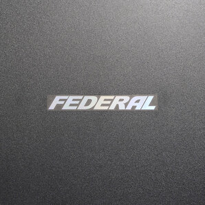 【文字だけ残るタイプ】FEDERAL フェデラル カッティングステッカー オーロラ 1枚 縦14mm×横110mm |新品|未使用|切文字|切り文字