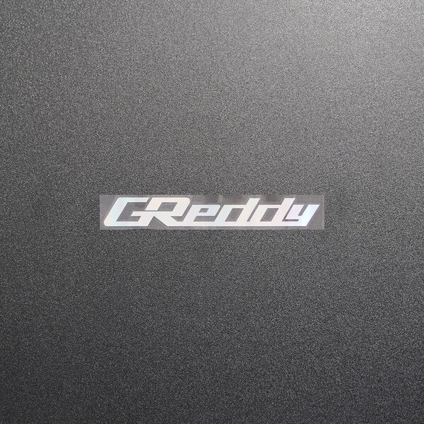 【文字だけ残るタイプ】GReddy グレッディ カッティングステッカー オーロラ 1枚 縦15mm×横110mm |新品|未使用|切文字|切り文字