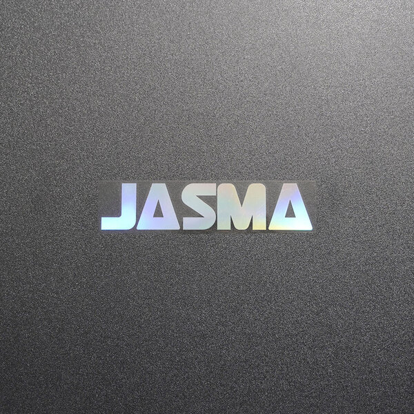 【文字だけ残るタイプ】JASMA ジャスマ カッティングステッカー オーロラ 1枚 縦24mm×横110mm | 新品 | 未使用 | 切文字 | 切り文字