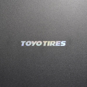 【文字だけ残るタイプ】TOYO TIRES トーヨータイヤ カッティングステッカー オーロラ 1枚 縦12mm×横110mm 新品|未使用|切文字|切り文字