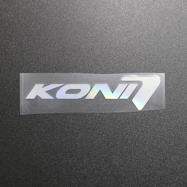 【文字だけ残るタイプ】KONI コニ カッティングステッカー オーロラ 1枚 縦38mm×横150mm | 新品 | 未使用 | 切文字 | 切り文字