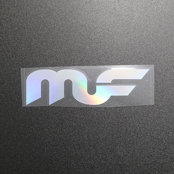 【文字だけ残るタイプ】MAGNAFLOW マグナフロー カッティングステッカー オーロラ 1枚 縦43mm×横150mm |新品|未使用|切文字|切り文字