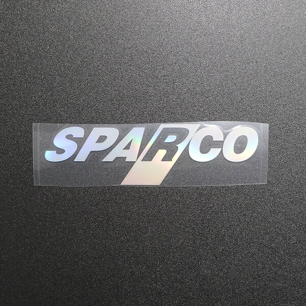 【文字だけ残るタイプ】SPARCO スパルコ カッティングステッカー オーロラ 1枚 縦43mm×横150mm | 新品 | 未使用 | 切文字 | 切り文字
