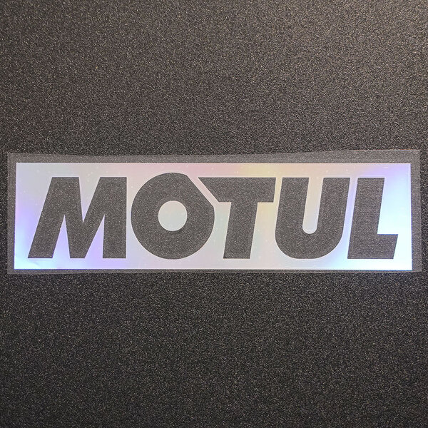 【文字だけ残るタイプ】MOTUL モチュール カッティングステッカー オーロラ 1枚 縦54mm×横201mm | 新品 | 未使用 | 切文字 | 切り文字