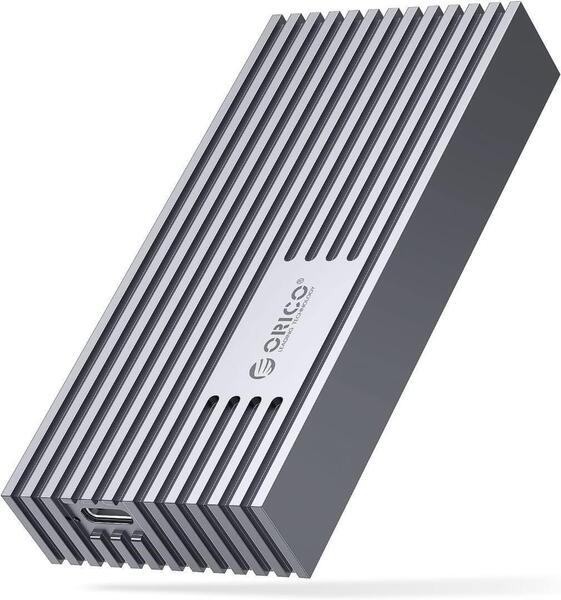 ORICO 40Gbps超高速 M.2 SSD 外付けケース 2280 NVMe SSD ケース PClE M-Key(B+M Key) に適用,