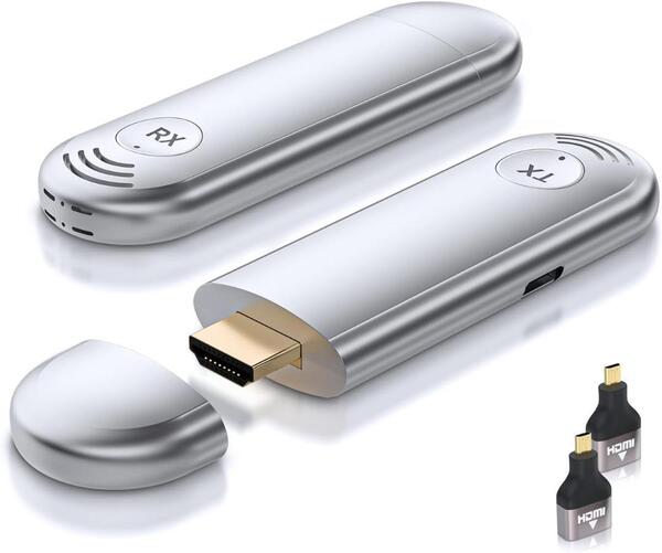 ワイヤレス hdmi 送受信機セット hdmi 無線化 【設定不要 WiFi不要 30m無線伝送】 HDMI 無線 トランスミッター レシーバー 送受信機セット