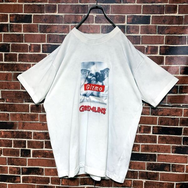 【入手困難】GREMLINS★グレムリン★ギズモ★gizmo★両面プリント★映画★ホラー★キャラクター★ムービーtシャツ★movietシャツ★L★古着