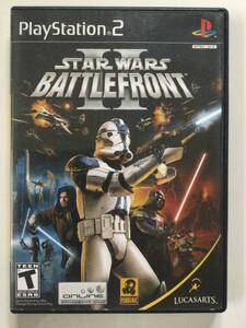 【PS2ソフト】STAR WARS BATTLEFRONTⅡスターウォーズ バトルフロント2※取扱説明書欠品□プレイステーション2 PlayStation2【動作確認済】