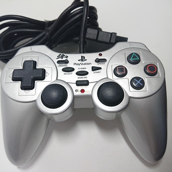 【清掃済み】PS2 コントローラー フジワーク アナログ連射コントローラ 極