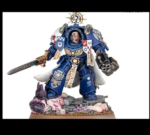 ★ウォーハンマー WARHAMMER40k★キャプテン(ターミネイター・アーマー装備)リヴァイアサン付属品★スペースマリーン 送料無料