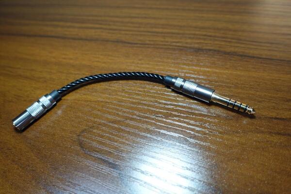 4.4mm 五極 バランス イヤホンジャック 変換ケーブル