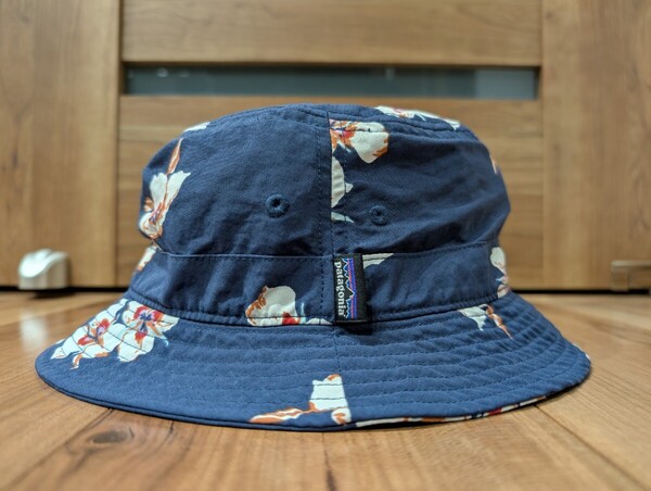 Patagonia 帽子 ハット バケットハット バケハ パタゴニア キャップ ウェーブフェアラー サーフブリム 花柄