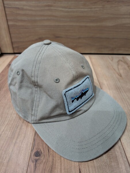 Patagonia キャップ パタゴニア フィッシュ ワッペン トラッカーキャップ 帽子 ハット ワークキャップ トラウト 魚