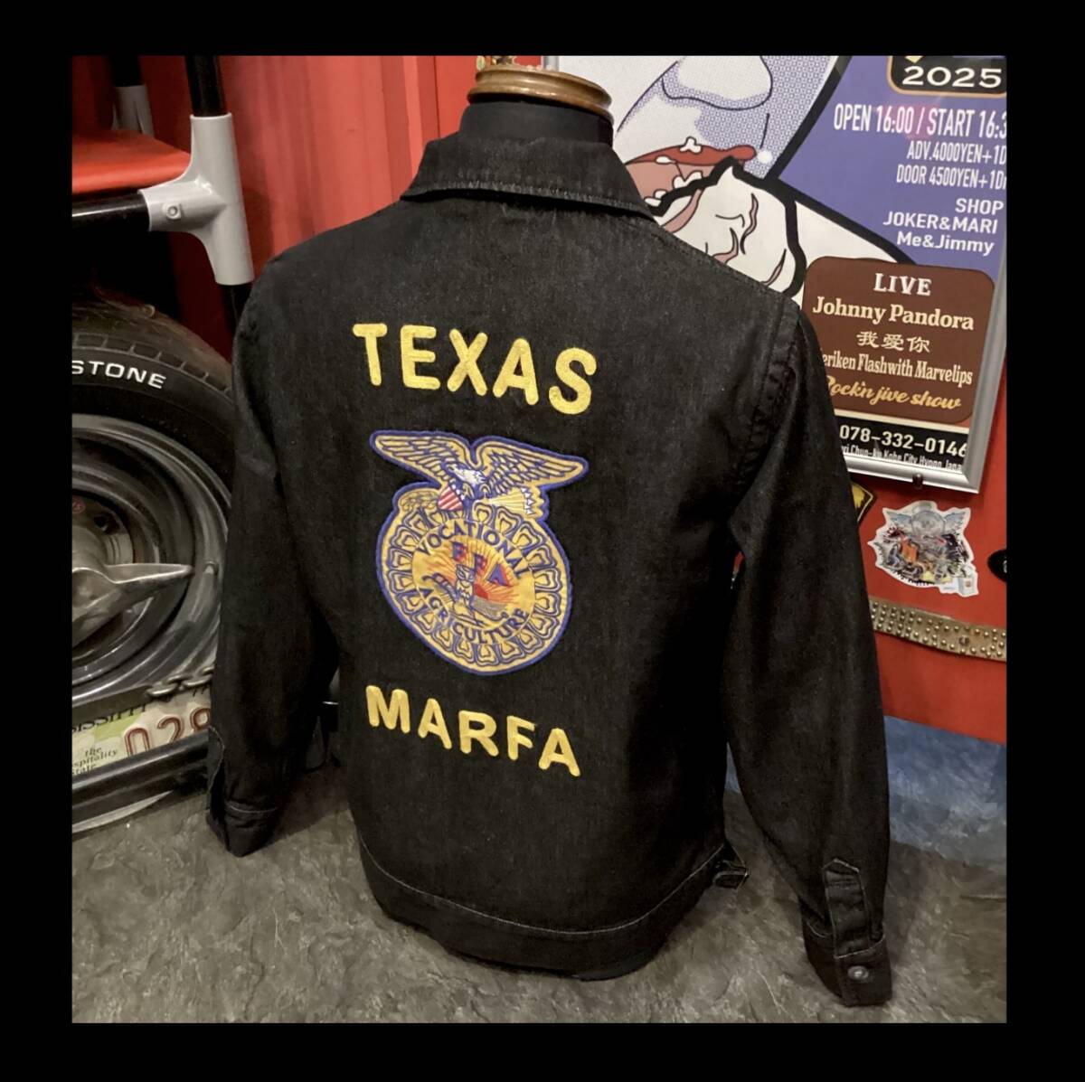 80s〜90s USA製　FFAジャケット　美品 3a911f26474de34806d90d5aee0da5