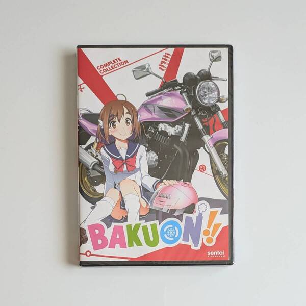 ■新品■ 北米版 ばくおん!! 全12話 アニメ DVD (※リージョン機器必須/輸入盤) ばくおん アニメ BOX DVD-BOX 北米盤 海外版