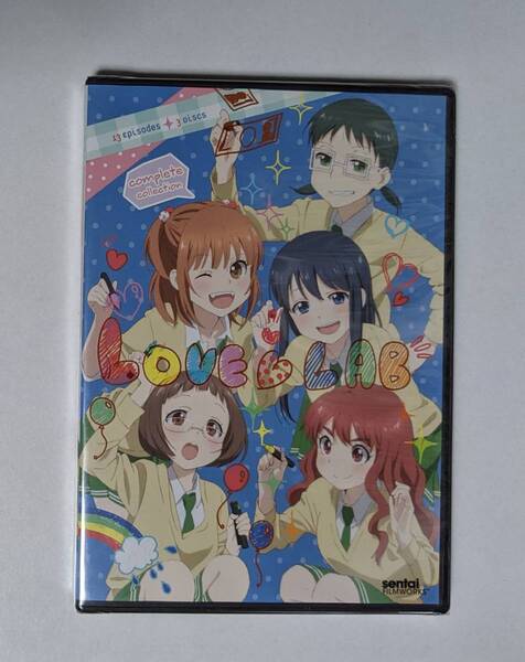 ■新品■ 北米版 恋愛ラボ LOVE LAB 全13話 アニメ DVD (※リージョン機器必須) BOX 輸入版 輸入盤 海外版 DVD-BOX