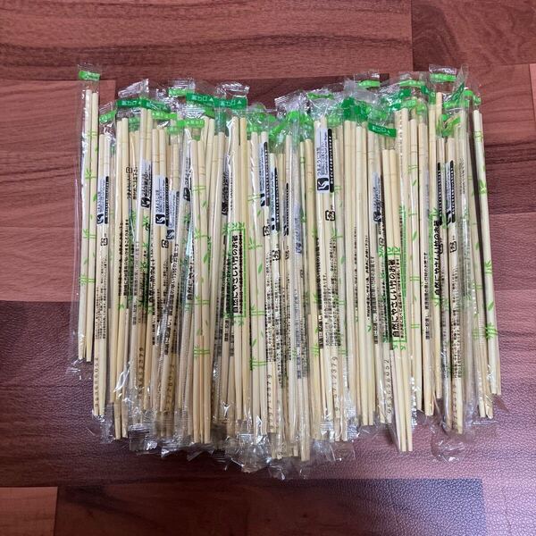 竹箸 OPP完封 丸箸 100膳 割り箸 スーパー 楊枝あり