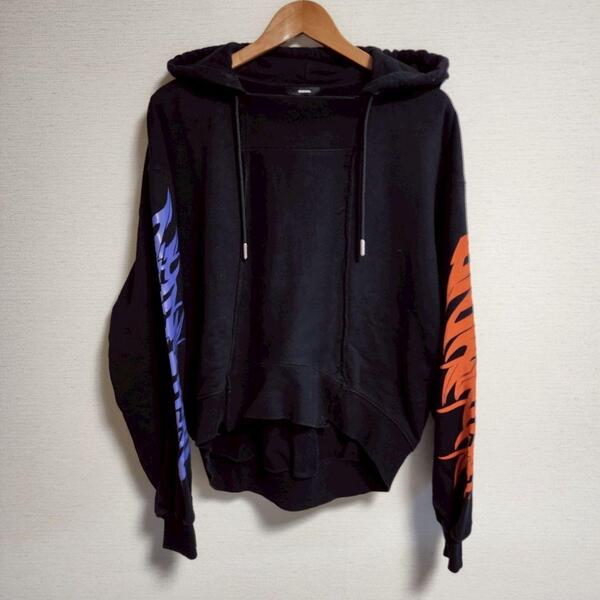 ディーゼル DIESEL バルーンシェイプスウェットパーカー プルオーバー XS