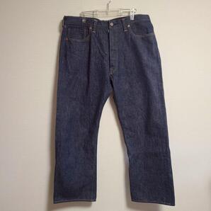 バズリクソンズ デニム パンツ インディゴ W38 L36 ボタンフライ
