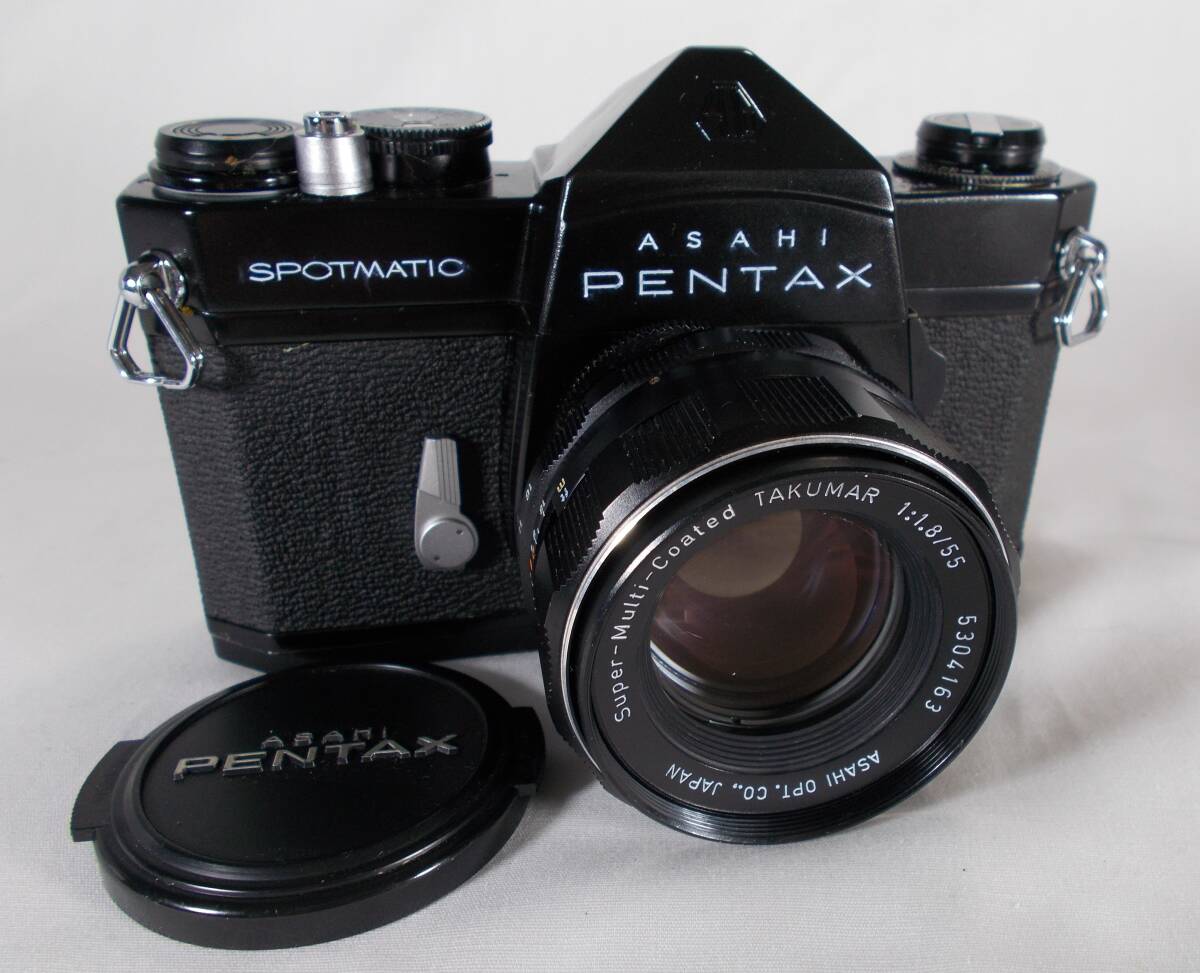 フィルムカメラ 整備済 完動品 Pentax SP + f/1.8 L891