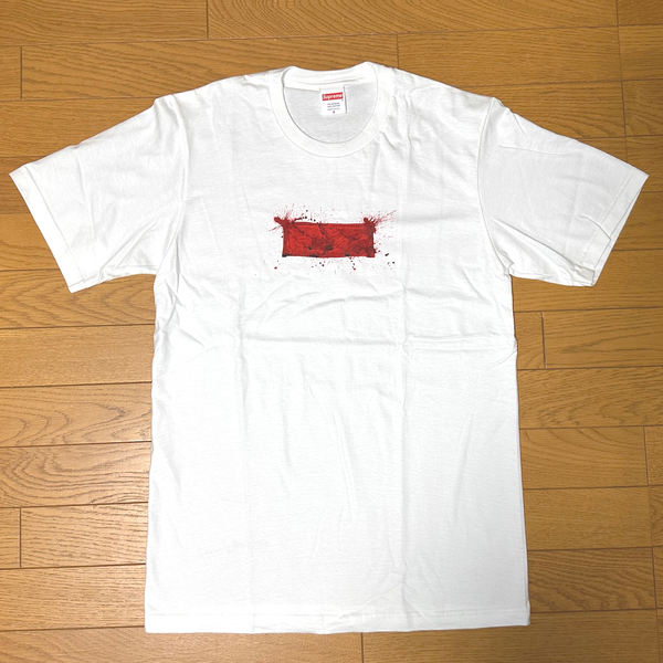 新品 Supreme Ralph Steadman Box Logo Tee White シュプリーム ラルフ ステッドマン ボックス ロゴ Tシャツ Sサイズ ホワイト