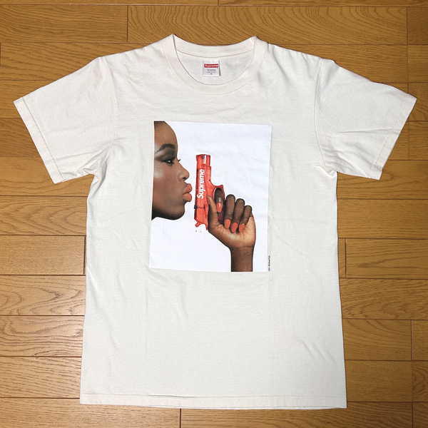 Supreme Water Pistol Tee Natural シュプリーム ウォーター ピストル Tシャツ ナチュラル Sサイズ 同柄木村拓哉着用 キムタク