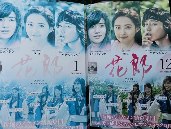 即決!送料無料 花郎 DVD レンタル落ち 全12巻セット 日本語吹替あり
