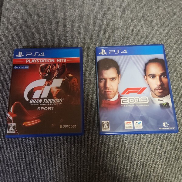 PS4 ソフト F1 2019 & BEST版 グランツーリスモSPORT
