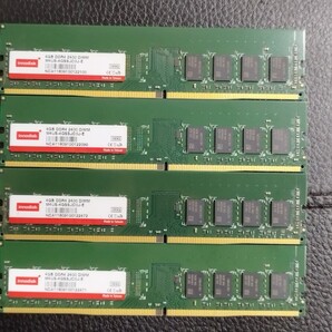 0520-2 innodisk デスクトップ用メモリ DDR4 2400 4GB 4枚 計16GB