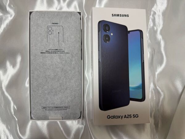 【開封済み】Galaxy A25 5G BLACK/黒 ワイモバイル一括