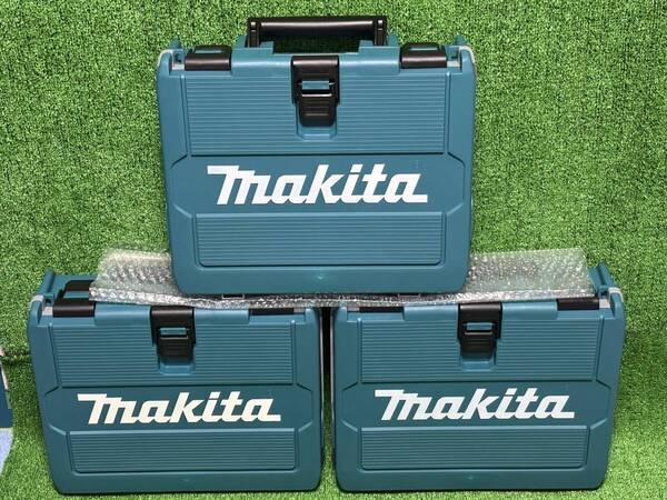 ①未使用品・税込♪makita マキタ♪充電式インパクトレンチ♪TW300DRGX(18v/6.0Ah)青(ブルー)3台セット♪純正バッテリー♪フルセット