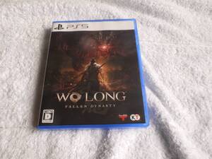 ソフト PS5 Wo Long :Fallen Dynasty (ウォーロン フォールンダイナスティ) 通常版 新品購入品 動作確認済 コーエーテクモ