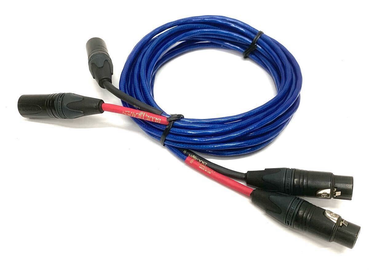 NORDOST BLUE HEAVEN Spec. スピーカーケーブル 3mペア バナナ