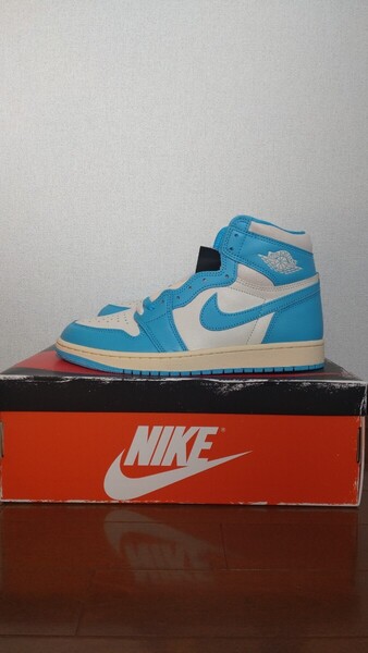 【新品未使用】国内正規品 2足セット 27.5cm NIKE AIR JORDAN 1 HIGH OG UNC REIMAGINED 85 BLACK/WHITE ナイキ エアジョーダン US9.5