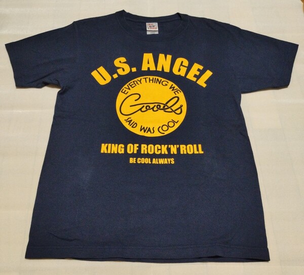 THE COOLS U.S. ANGEL Tシャツ サイズ M ロック バンド バイク バイカー