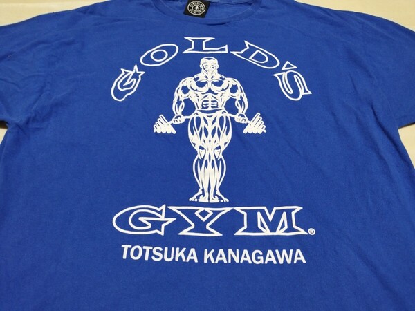GOLD'S GYM ゴールドジム 神奈川 戸塚 Tシャツ サイズ XL MADE IN USAアメリカ製