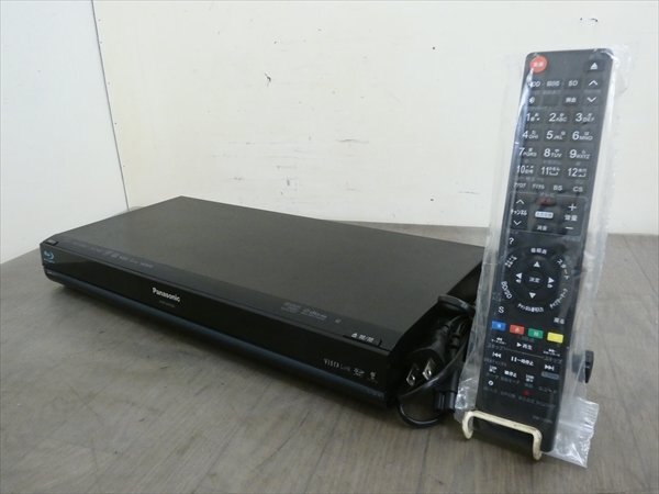 Panasonic 500GB 2チューナー ブルーレイレコーダー ブラック